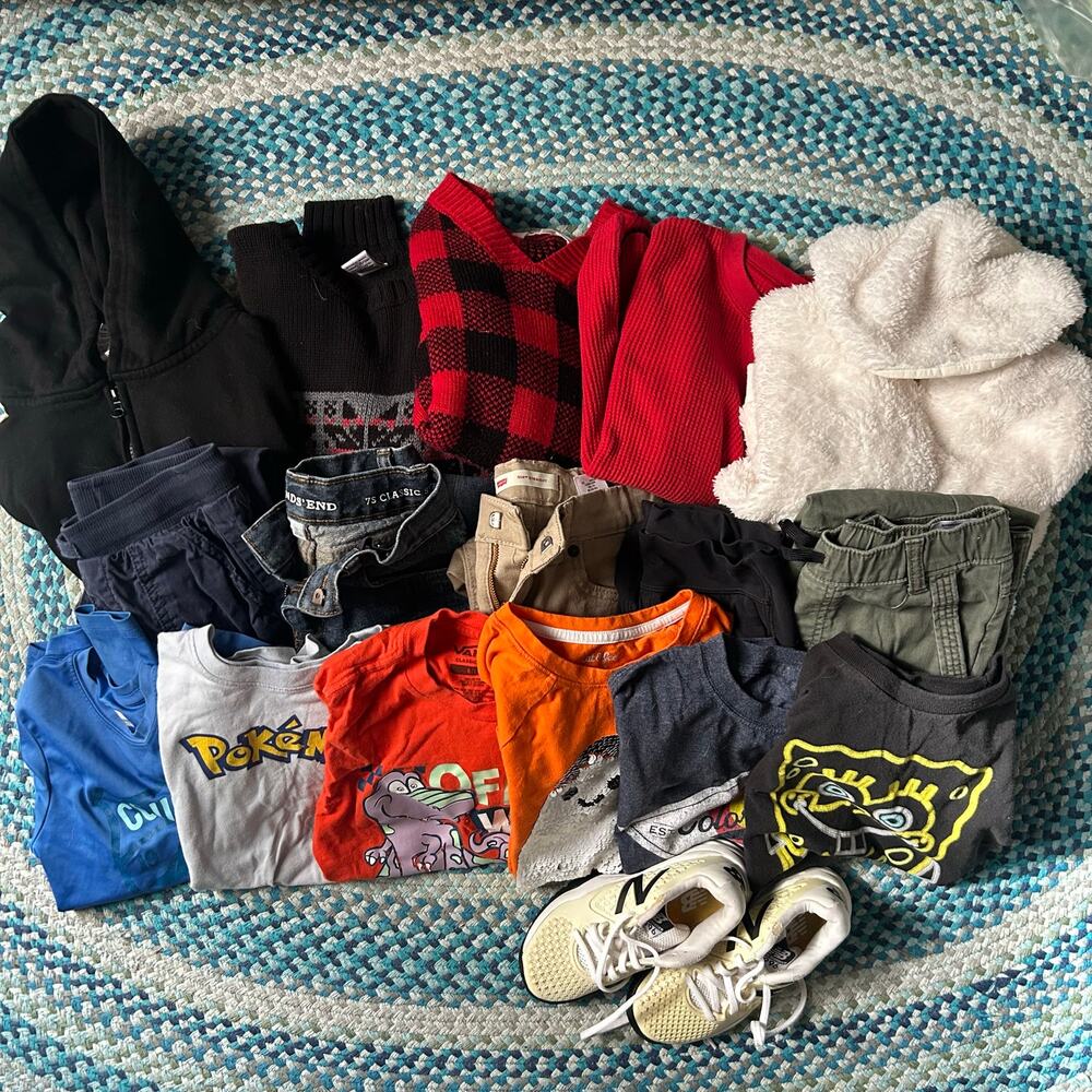 Lot of Boys 6T 6/7 Clothing Fall Winter 17 Pieces